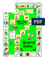 Frequency Adverbs Board Games