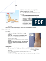 Tendinitis Achilles