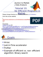 Introduction To Matlab Tutorial 10