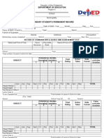 DepEd Form 137-A