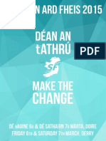 Sinn Fein Clár + Resolutions Ard Fheis 2015
