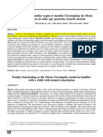 Funcionamiento Familiar Según El Modelo Circumplejo de Olsonn