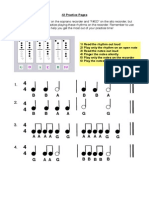 Recorder Practice Strategies for Reading Notes