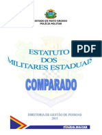 Estatuto Dos Militares Estaduais Comparado