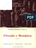 (Michele Federico Sciacca) Filosofia e Metafisica I PDF