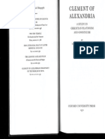 Salvatore R. C. Lilla-Clement of Alexandria. A Study in Christian Platonism and Gnosticism-Oxford University Press (1971) PDF