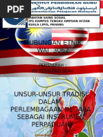 Unsur-Unsur Tradisi Dalam Perlembagaan Malaysia