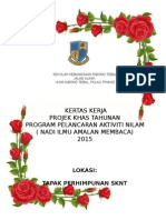 Kertas Kerja Pelancaran Nilam Sknt 2015