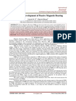 Design and Development of Passive Magnetic Bearing