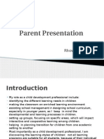 ece 497 week 3 assignmt parent presentation