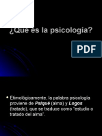 1. Qué Es La Psicología