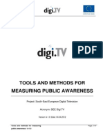 Tools and Amethods For Measuring Public Awareness
