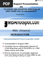 Report On Digital Banking New 1 Credit Card Cheque