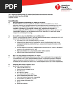 Heartsaver Roster | PDF | First Aid | Cardiopulmonary Resuscitation