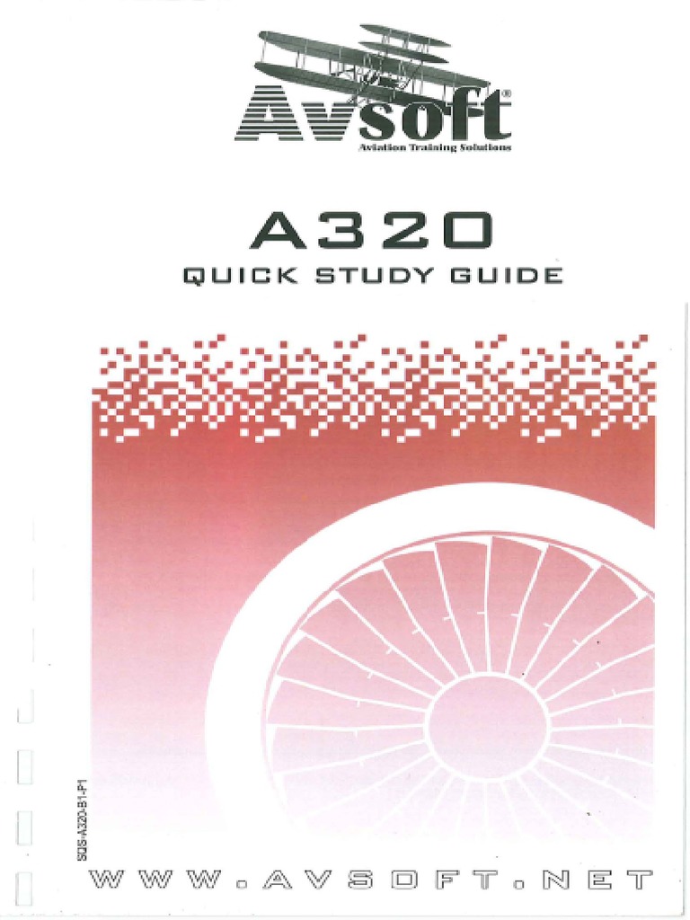 Guide Du Pilote Airbus A320 Pdf A320 Avsoft Quick Study Guide.pdf | Cockpit | Valve
