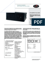 Series: Powered, Bi-Amplified Ultra Compact Line Array Module