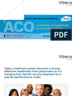 Archived Webinar: Leadership Competencies For Successful ACOs