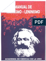 Manual de Marxismo-leninismo - Academia Ciencias de La URSS