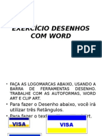 Exercício Desenhos COM WORD