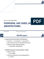 Overview, Use Cases, and Architectures: Part 1: in - Car Networking