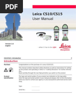 Leica CS10/CS15: User Manual