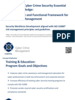 CYBERBOK© Cyber Crime Security Essential Body of Knowledge: A Competency and Functional Framework For Cyber Crime Management