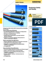 High Pressure Hydraulic Hoses: Shown From Top To Bottom: HC