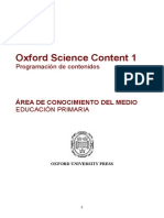 Oxford Science Content 1 1 Ciclo Primaria