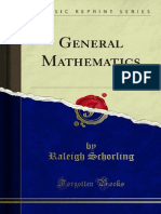 General Mathematics 
