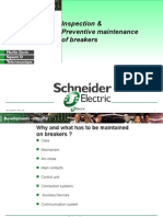 Inspection Preventive Maintenance of Breakers