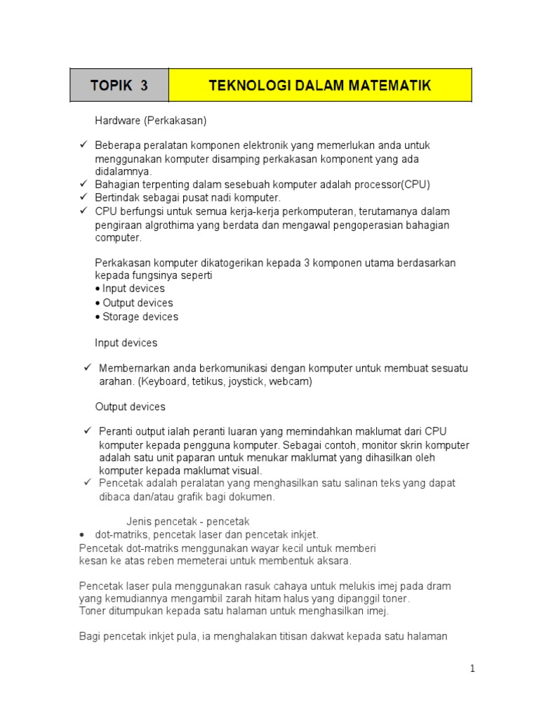 Nota Ringkas Mte 3063 Pdf