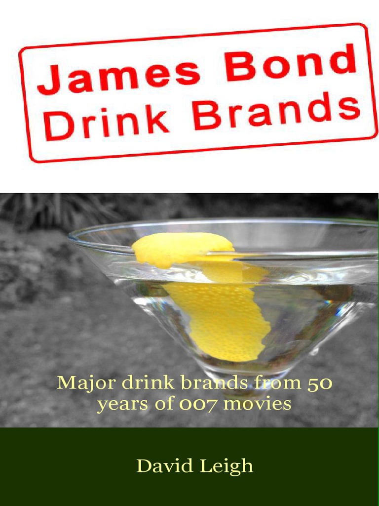 James Bond Drink Brands PDF Martini (Cocktail) James Bond