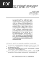 Validação e Aplicação de Método Para Análise Pesticidas h20