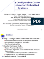 A Highly Configurable Cache Architecture For Embedded