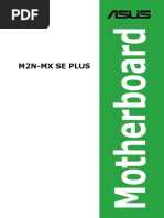 M2N-MX - SE - PLUS Motherboard Manual