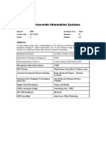 Enterprise-Wide Information Systems