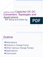 Switched Capacitor DC-DC Converters: Topologies and Applications