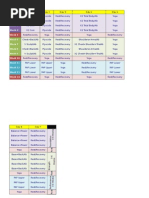 P90X2 Schedule