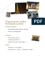 Guide - Expressions Utiles Pour Demander Un Chemin