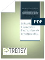 Treasy - Indicadores Financeiros Para Analise de Investimentos