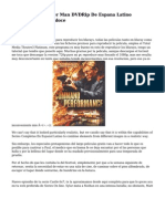 The Amazing Spider Man DVDRip de Espana Latino Descargar Dos Mil Doce