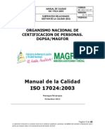 A16-1 Manual de Calidad 17024