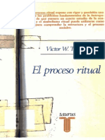 UNFV ANTROPOLOGIA Turner, Victor - El Proceso Ritual