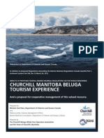 Churchill Beluga Whale Tour Operators Association and Town of Churchill Submission To Department of Fisheries and Oceans
