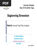 Annual Cash Flow Analysis