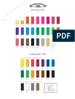 Inks Colour Chart 4col
