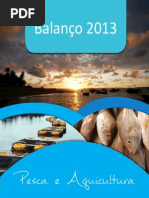 Cartilha Balanço 2013 Ministério Pesca Aquicultura