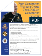 Chief Manger Townhall Flyer