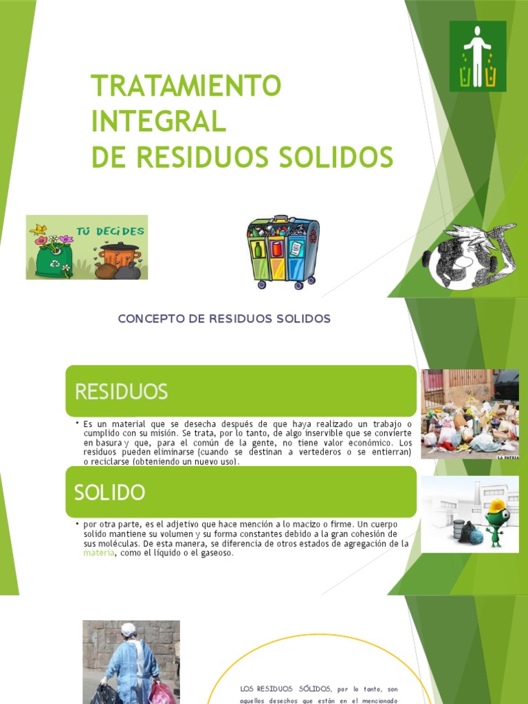 Tratamiento de Residuos Solidos | PDF | Compost | Residuos