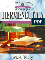 La Hermeneutica M.S. Terry Imp.
